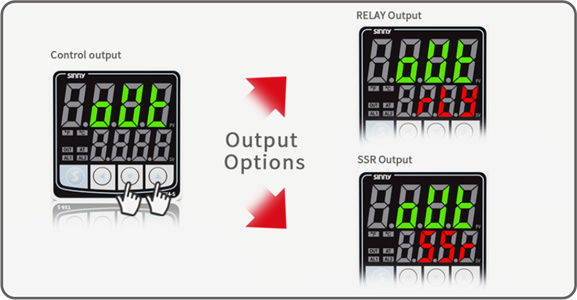 Relay /SSR output switching